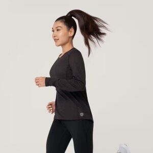 Allbirds Natural Black Natural Run Long Sleeve T shirt Size XL